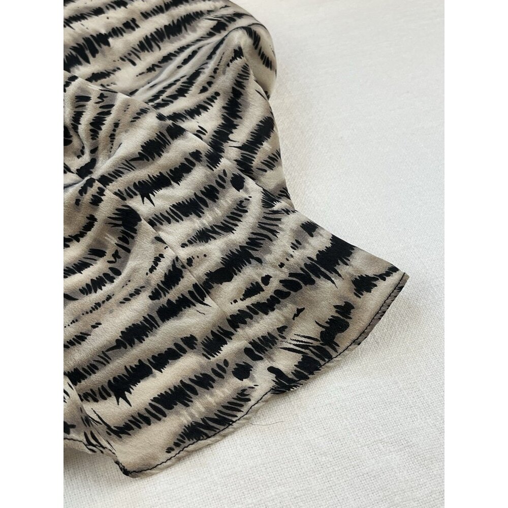 Reformation Silk Cami Women’s Sz Sm‎ Sleeveless Animal Print V-neck Flowy - Picture 5 of 7